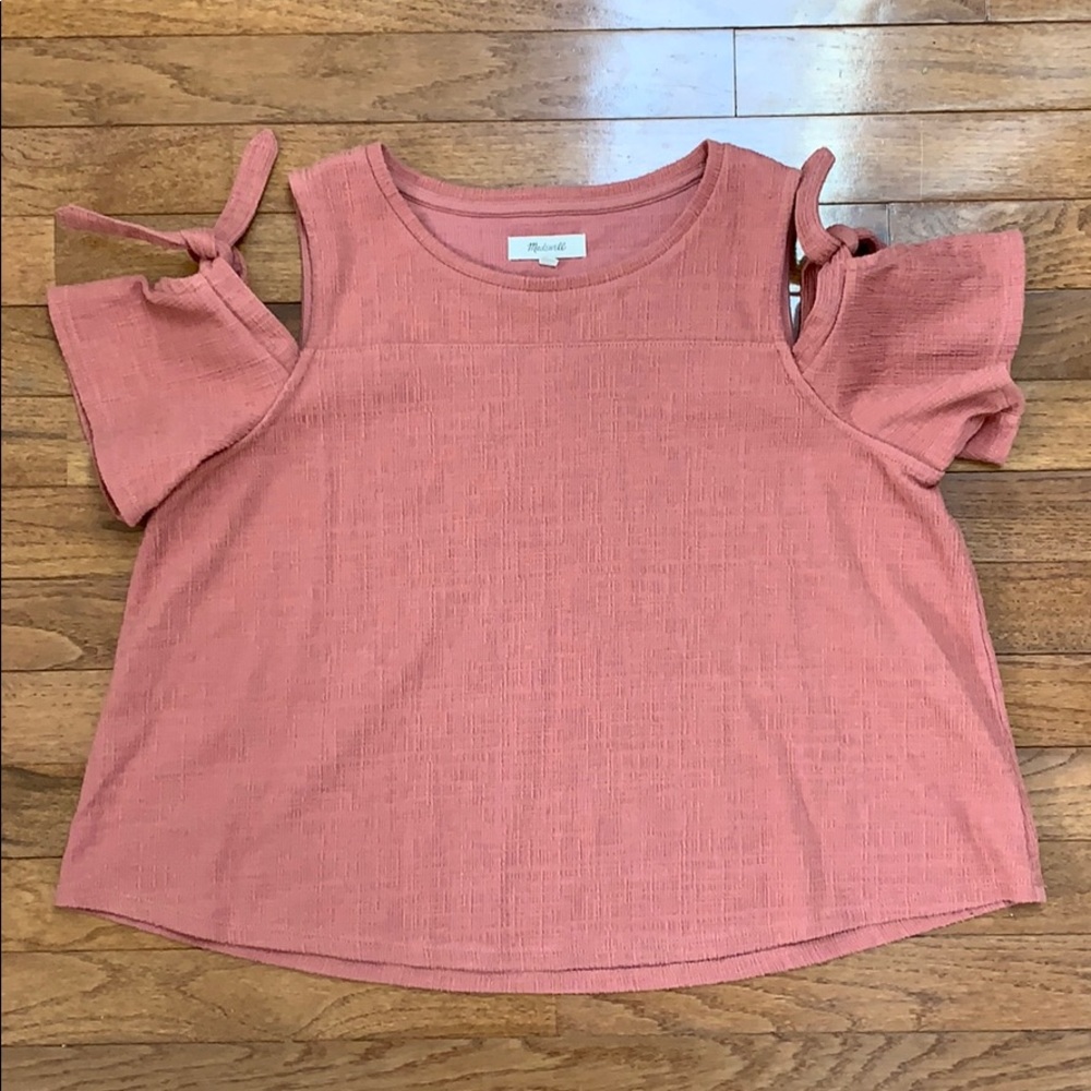 Madewell Skylark Cold Shoulder Top - Medium